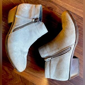 Sam Edelman ankle boots, grey, size 1 big kids